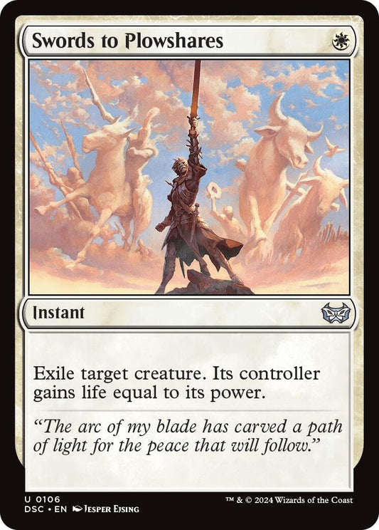 Image for Swords to Plowshares (106) - Magic: The Gathering