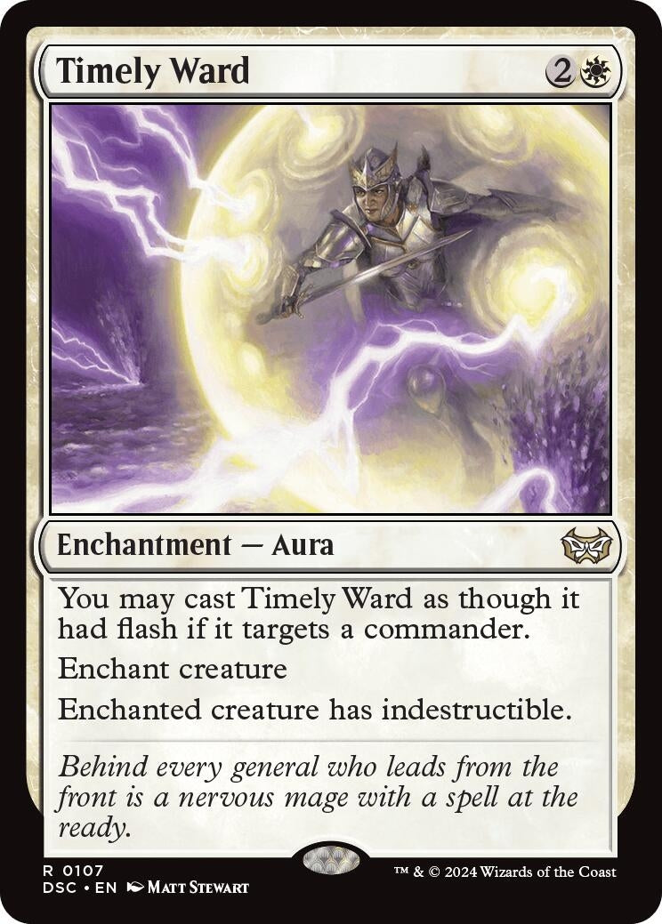 Image for Timely Ward (107) - Magic: The Gathering