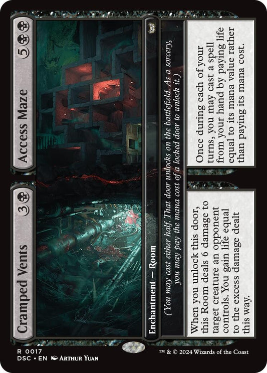 Image for Cramped Vents // Access Maze (17) - Magic: The Gathering