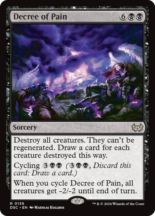 Image for Decree of Pain (136) - Magic: The Gathering