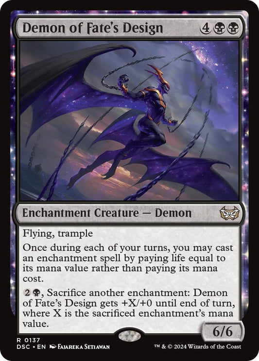 Image for Demon of Fate's Design (137) - Magic: The Gathering
