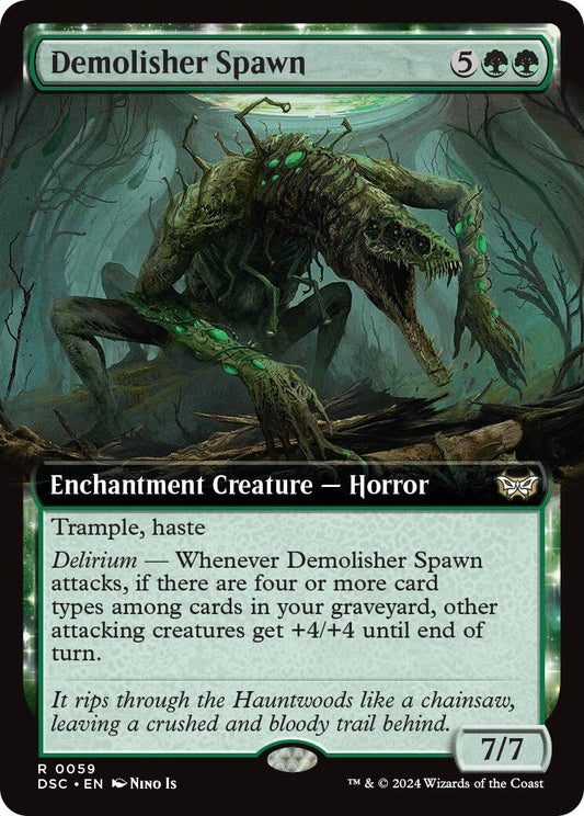 Image for Demolisher Spawn (Extended Art) (59) - Magic: The Gathering