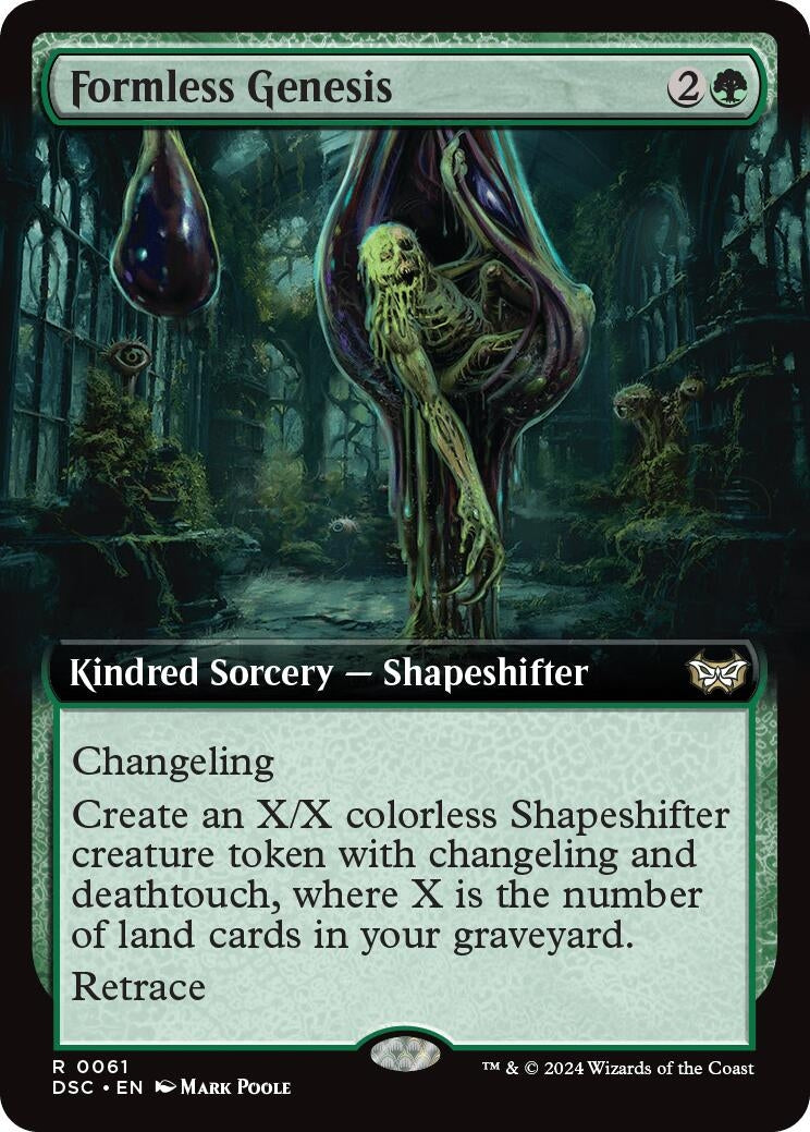 Image for Formless Genesis (Extended Art) (61) - Magic: The Gathering