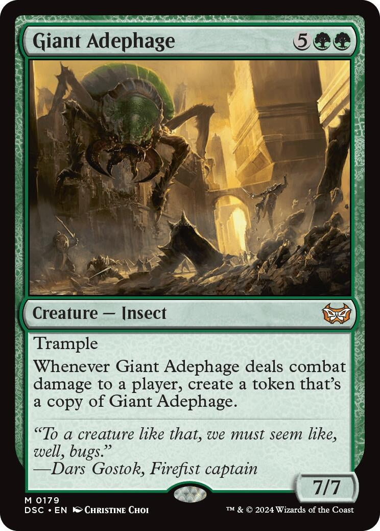 Image for Giant Adephage (179) - Magic: The Gathering