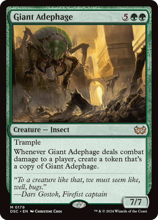 Image for Giant Adephage (179) - Magic: The Gathering