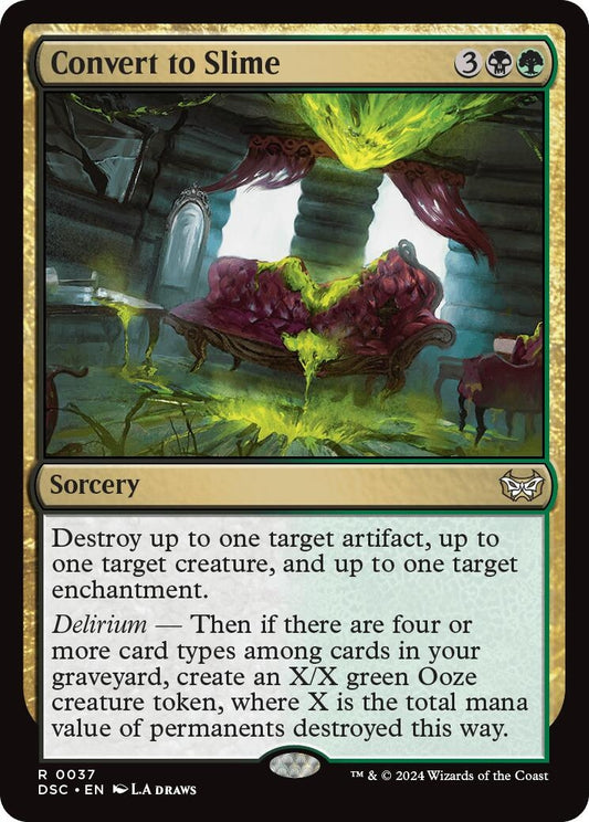 Image for Convert to Slime (37) - Magic: The Gathering