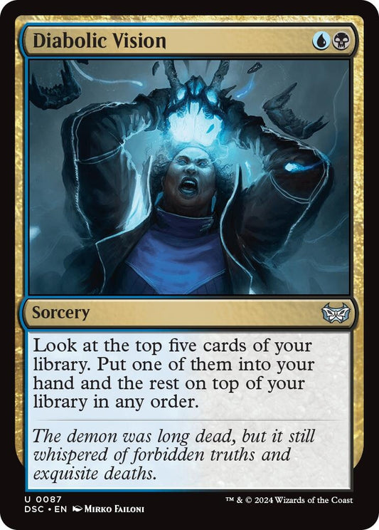 Image for Diabolic Vision (87) - Magic: The Gathering