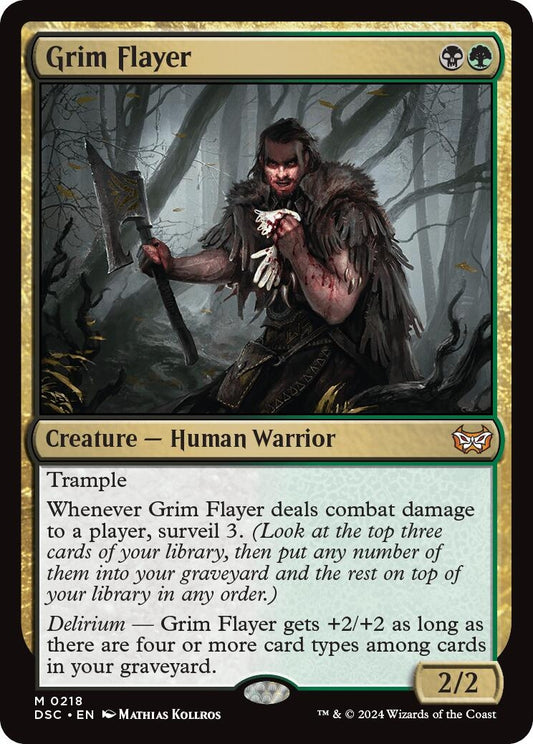 Image for Grim Flayer (218) - Magic: The Gathering