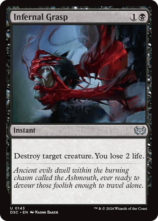 Image for Infernal Grasp (143) - Magic: The Gathering