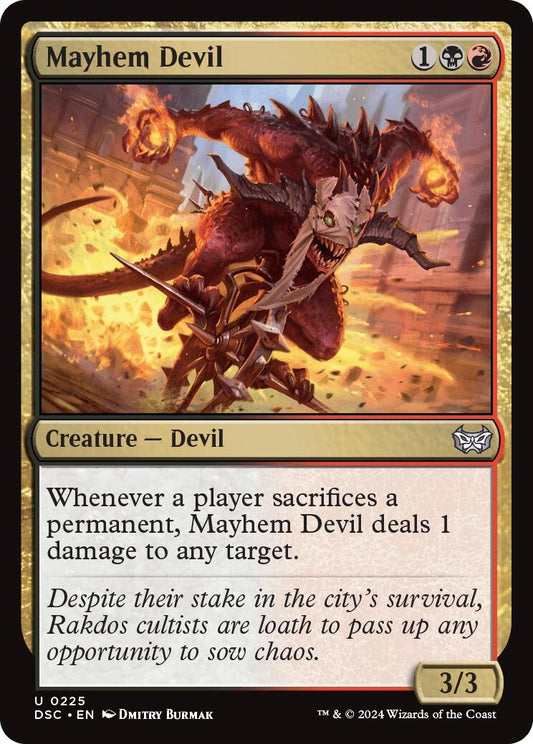 Image for Mayhem Devil (225) - Magic: The Gathering