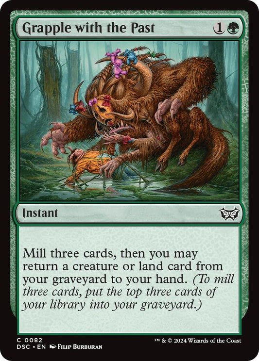 Image for Grapple with the Past (82) - Magic: The Gathering