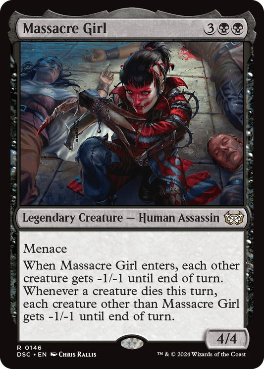 Image for Massacre Girl (146) - Magic: The Gathering