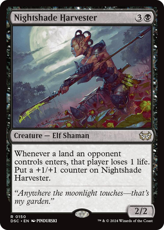 Image for Nightshade Harvester (150) - Magic: The Gathering