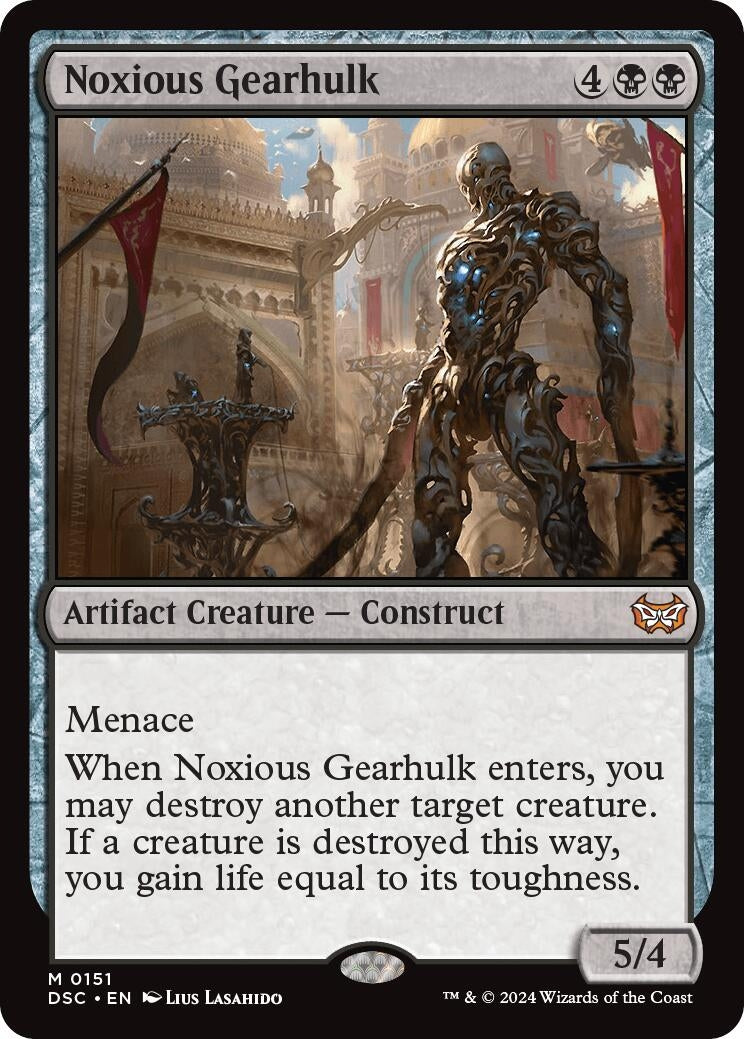 Image for Noxious Gearhulk (151) - Magic: The Gathering