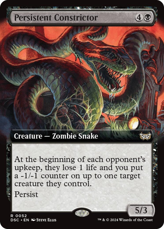 Image for Persistent Constrictor (Extended Art) (52) - Magic: The Gathering