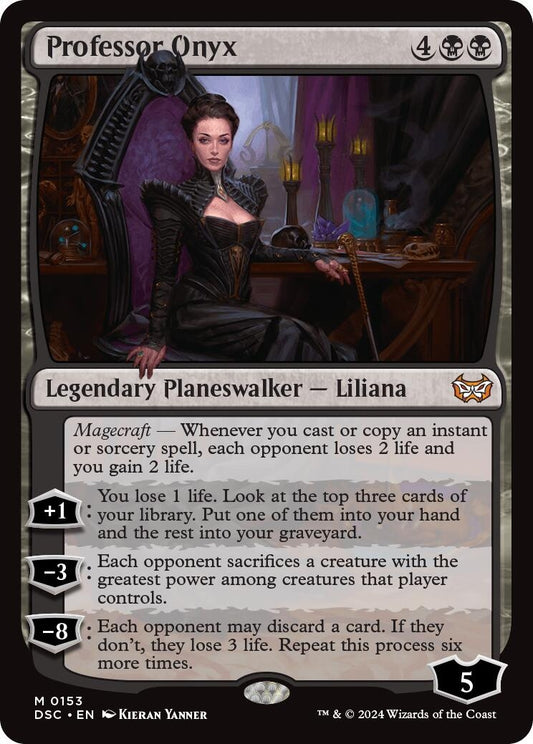 Image for Professor Onyx (153) - Magic: The Gathering