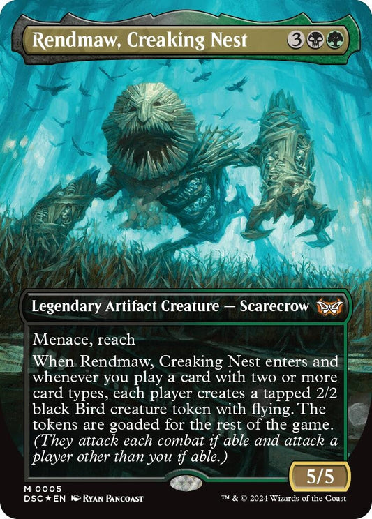 Image for Rendmaw, Creaking Nest (Borderless) (5) - Magic: The Gathering