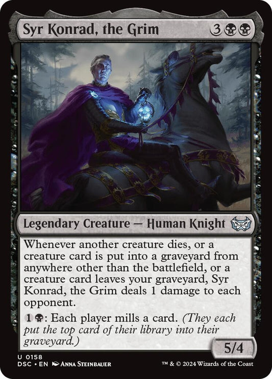 Image for Syr Konrad, the Grim (158) - Magic: The Gathering
