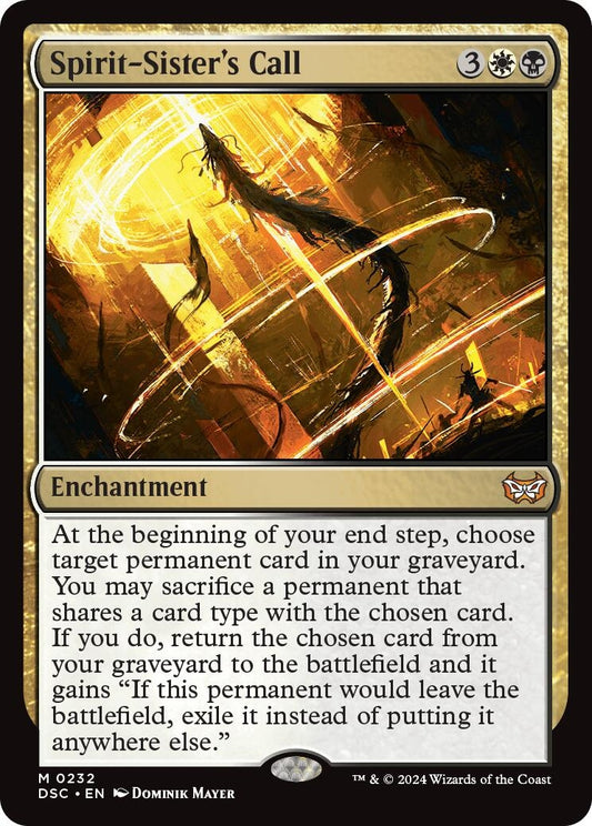 Image for Spirit-Sister's Call (232) - Magic: The Gathering