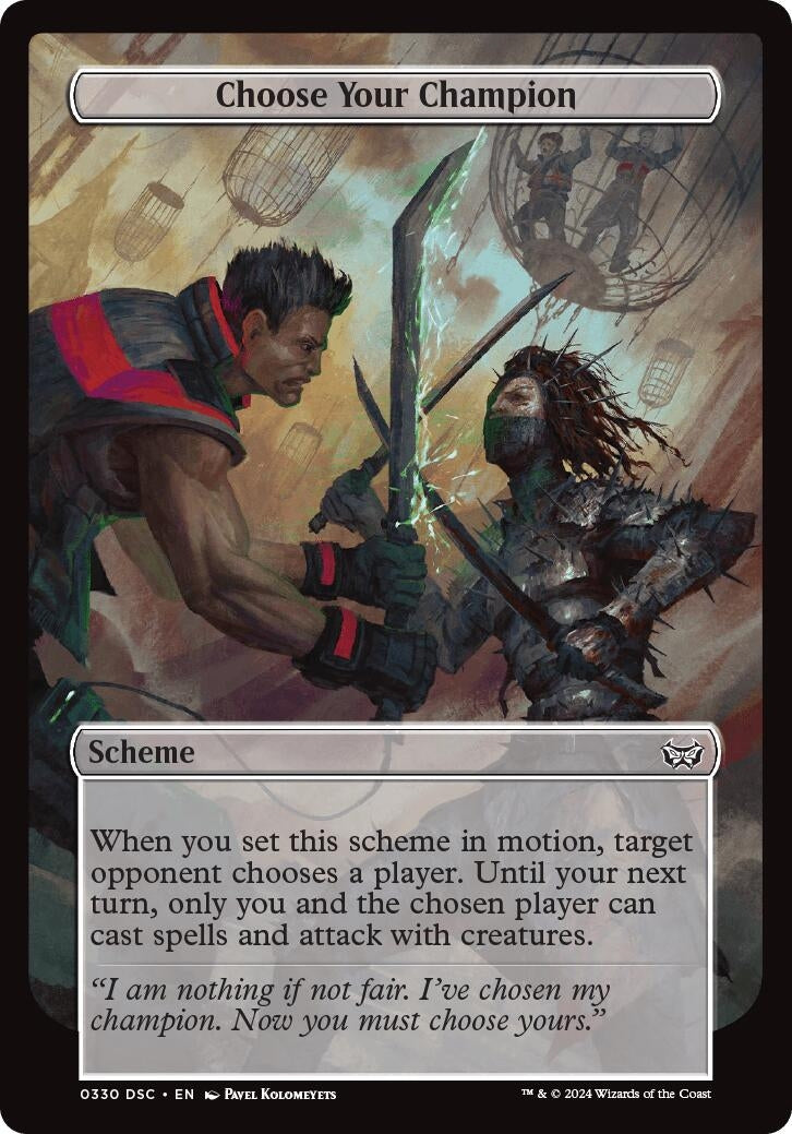Image for Choose Your Champion (Full Art) (330) - Magic: The Gathering