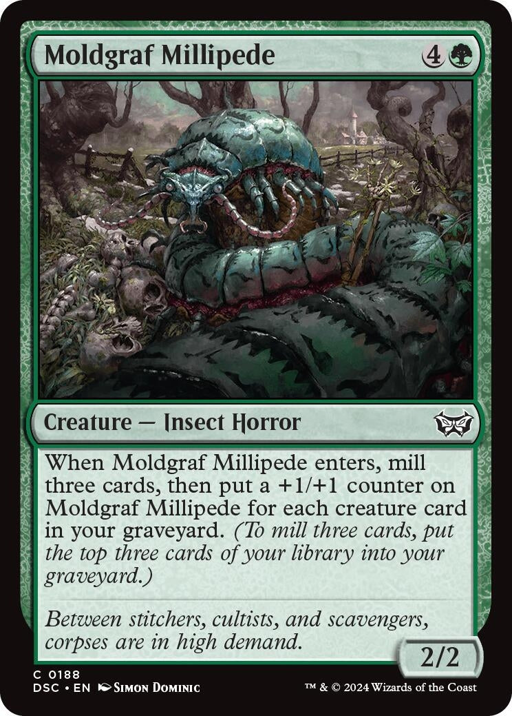 Image for Moldgraf Millipede (188) - Magic: The Gathering
