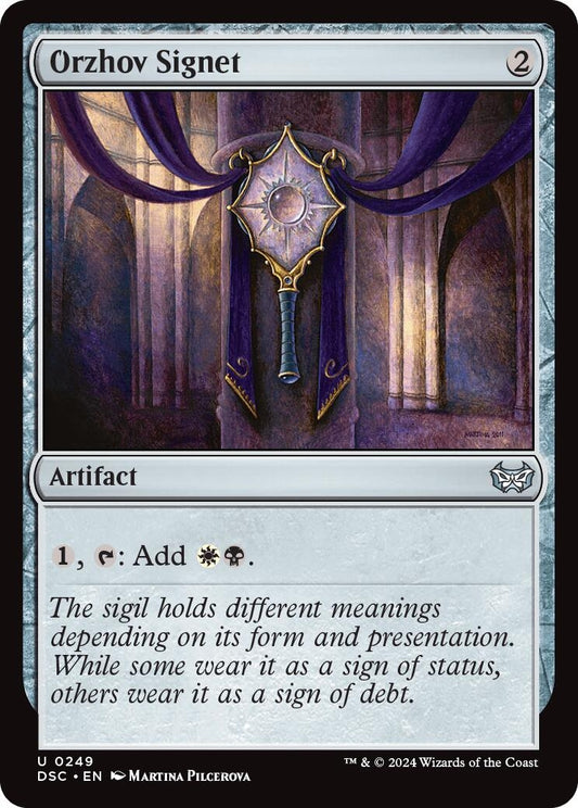 Image for Orzhov Signet (249) - Magic: The Gathering