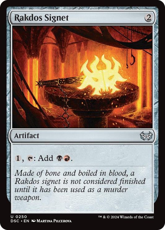 Image for Rakdos Signet (250) - Magic: The Gathering