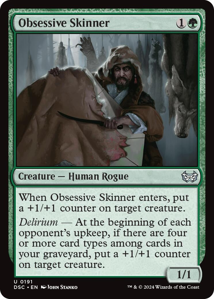 Image for Obsessive Skinner (191) - Magic: The Gathering