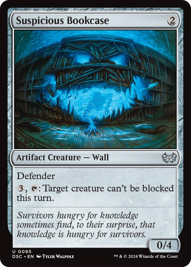 Image for Suspicious Bookcase (95) - Magic: The Gathering
