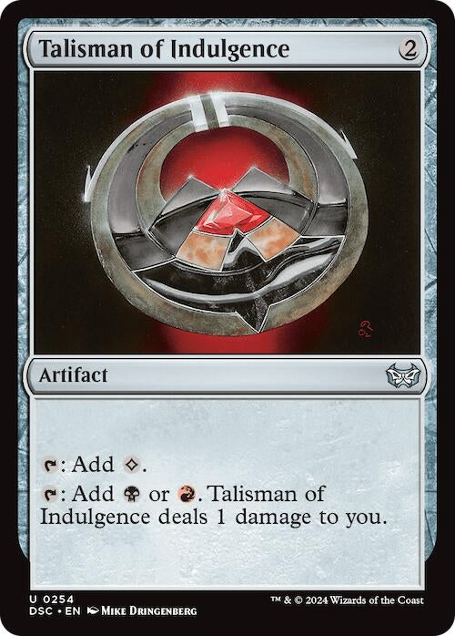 Image for Talisman of Indulgence (254) - Magic: The Gathering