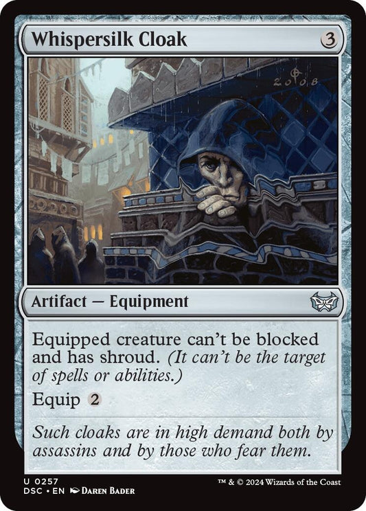 Image for Whispersilk Cloak (257) - Magic: The Gathering