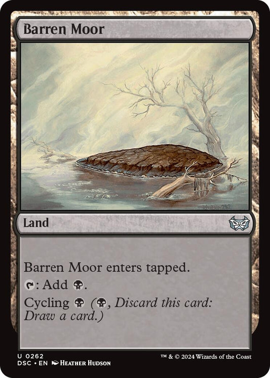 Image for Barren Moor (262) - Magic: The Gathering
