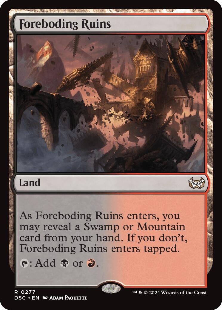 Image for Foreboding Ruins (277) - Magic: The Gathering