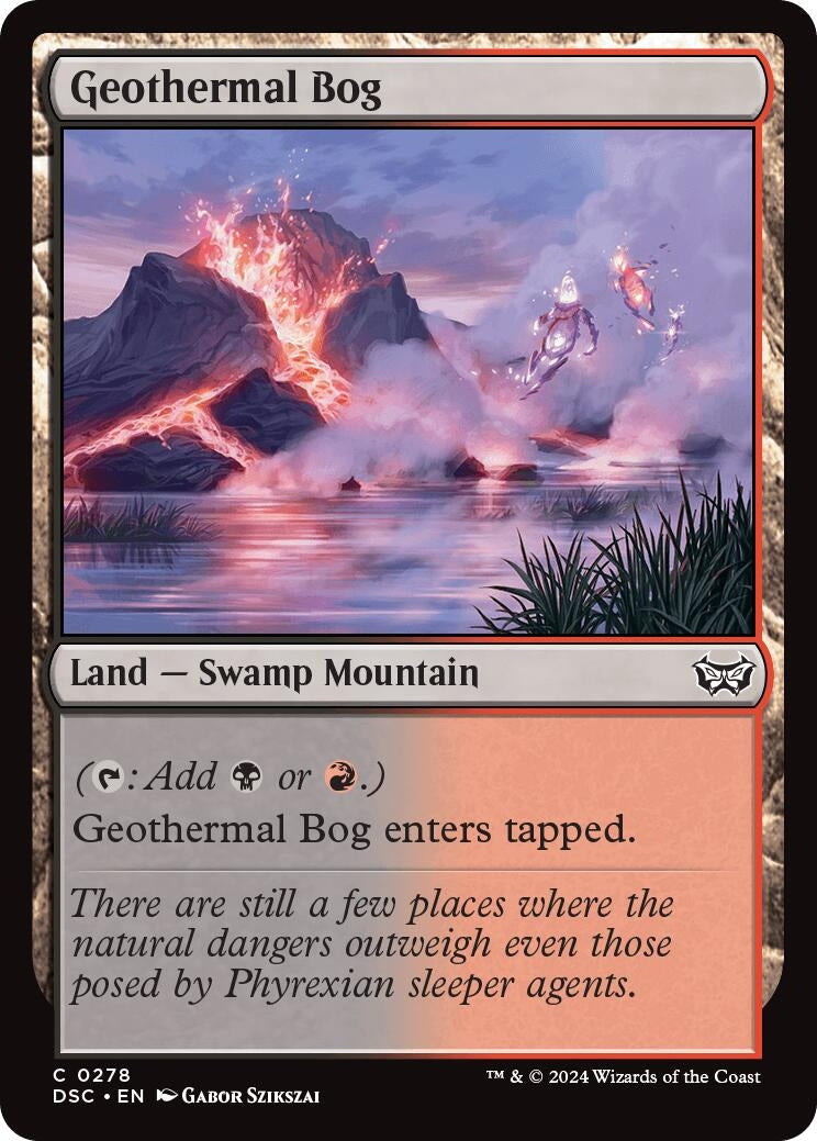 Image for Geothermal Bog (278) - Magic: The Gathering