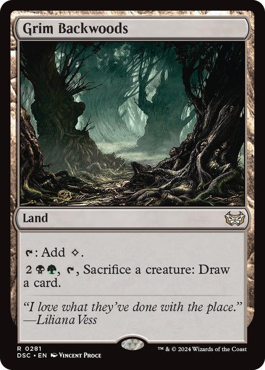 Image for Grim Backwoods (281) - Magic: The Gathering