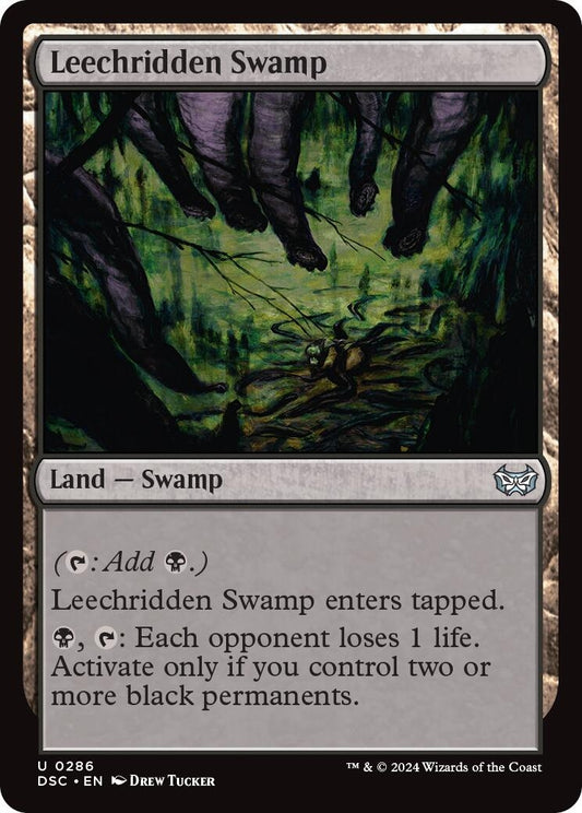 Image for Leechridden Swamp (286) - Magic: The Gathering