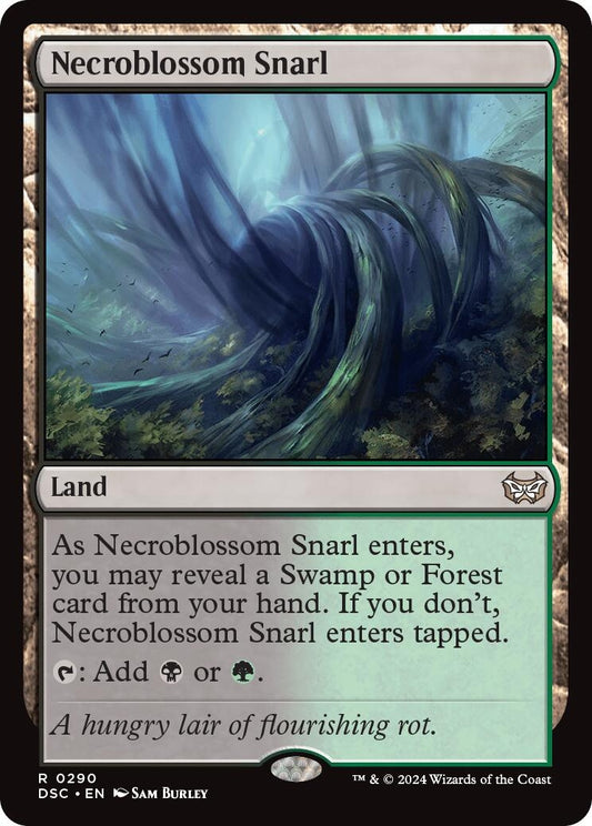 Image for Necroblossom Snarl (290) - Magic: The Gathering