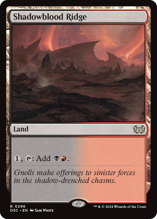 Image for Shadowblood Ridge (296) - Magic: The Gathering