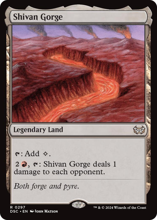Image for Shivan Gorge (297) - Magic: The Gathering