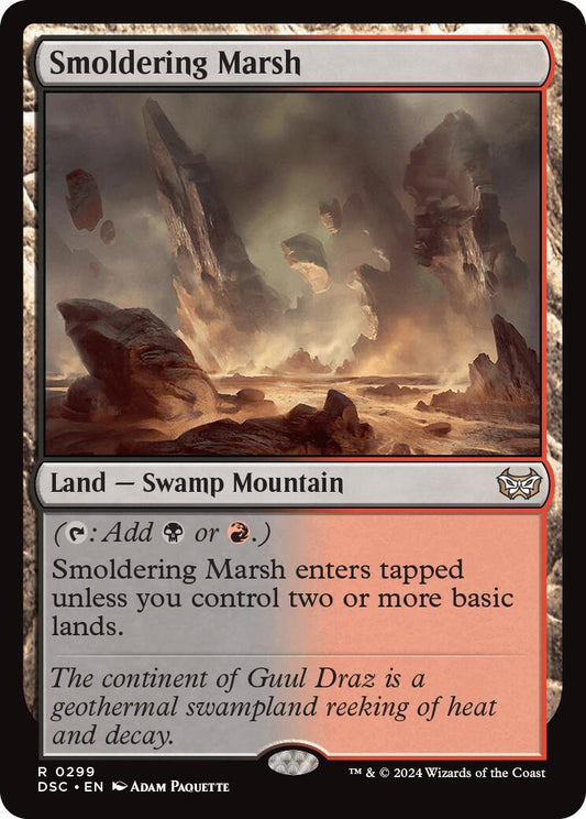 Image for Smoldering Marsh (299) - Magic: The Gathering