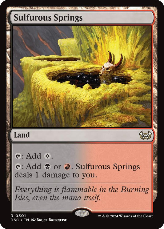 Image for Sulfurous Springs (301) - Magic: The Gathering