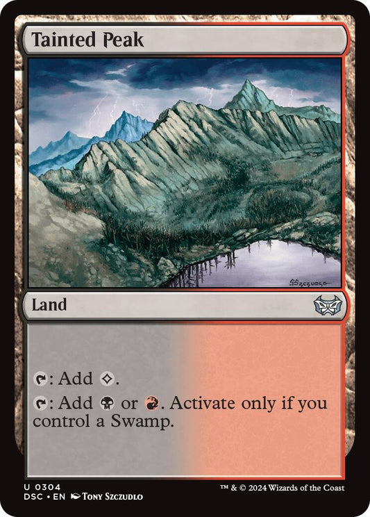 Image for Tainted Peak (304) - Magic: The Gathering