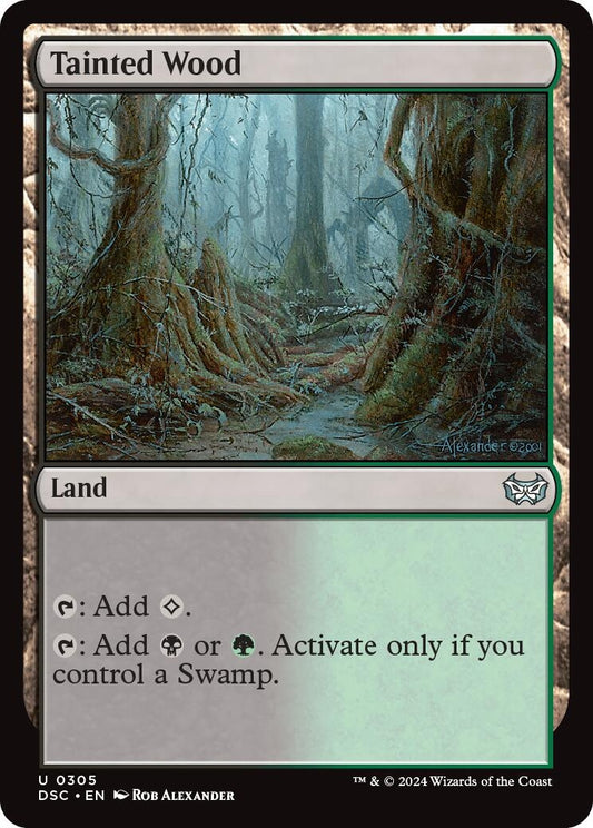 Image for Tainted Wood (305) - Magic: The Gathering