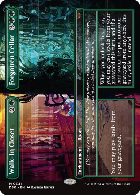 Image for Walk-In Closet // Forgotten Cellar (Borderless) (341) - Magic: The Gathering