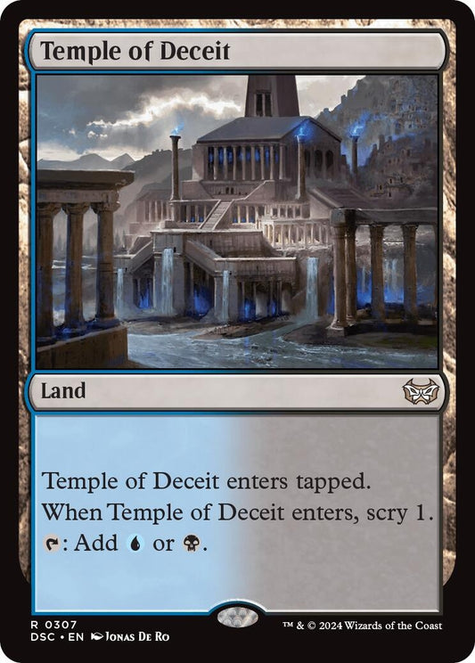 Image for Temple of Deceit (307) - Magic: The Gathering
