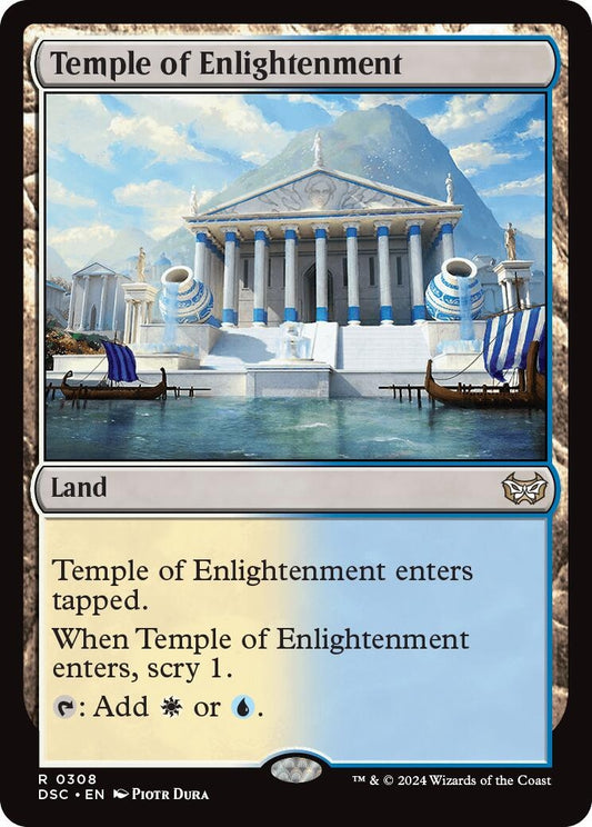 Image for Temple of Enlightenment (308) - Magic: The Gathering