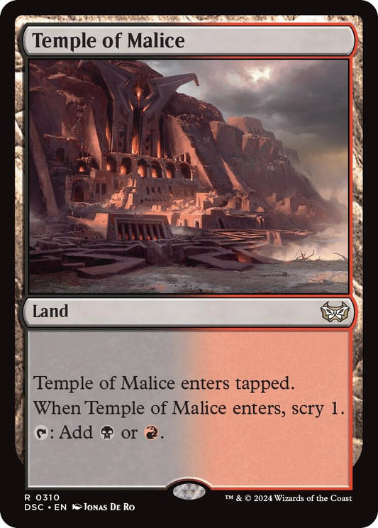 Image for Temple of Malice (310) - Magic: The Gathering