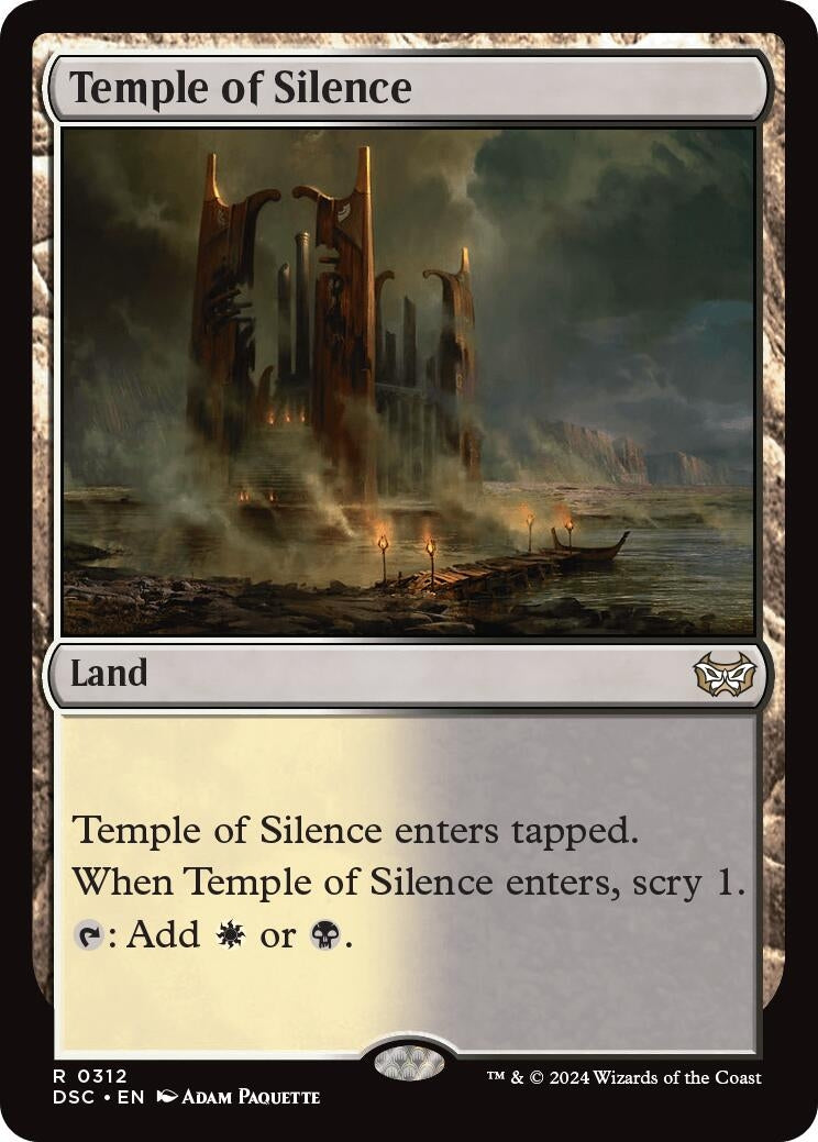 Image for Temple of Silence (312) - Magic: The Gathering