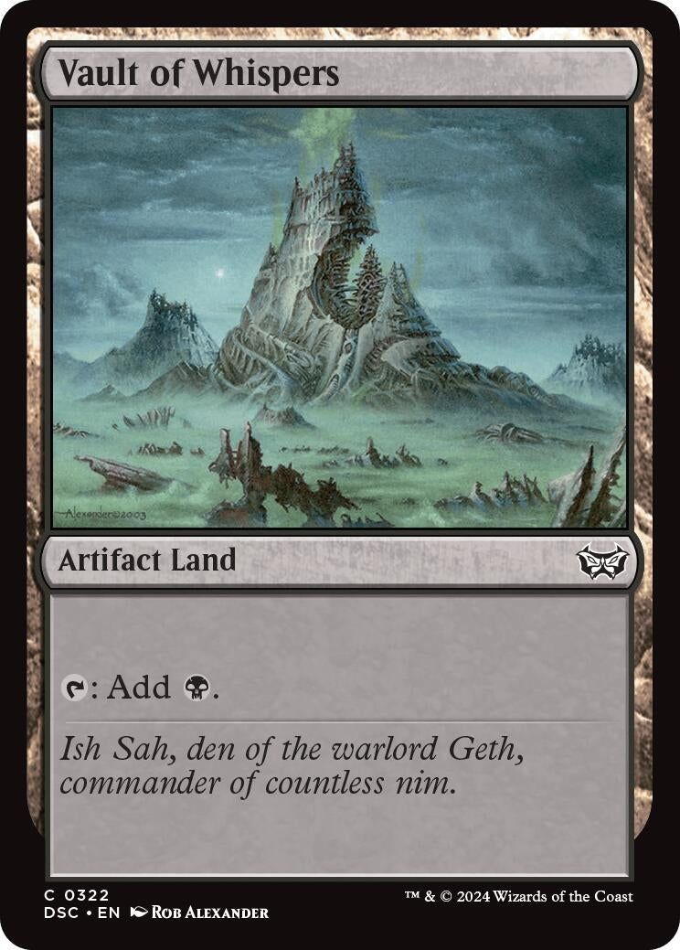 Image for Vault of Whispers (322) - Magic: The Gathering