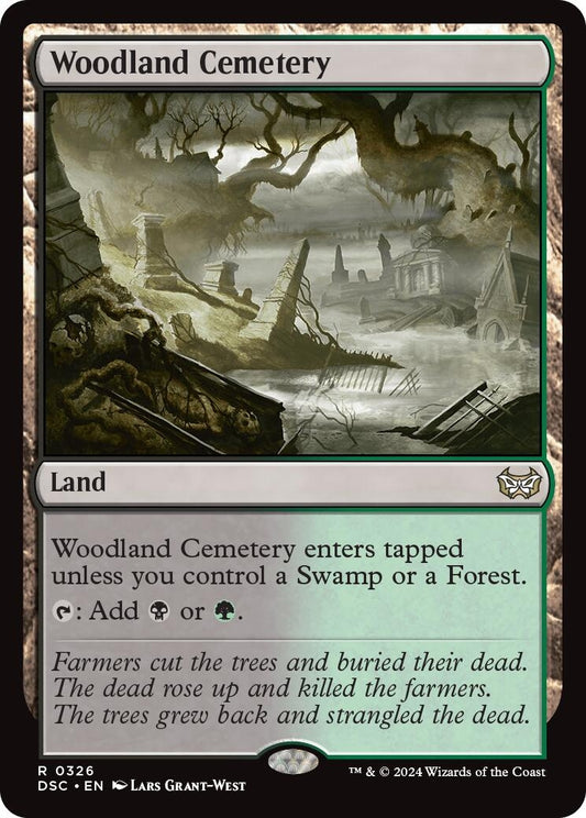 Image for Woodland Cemetery (326) - Magic: The Gathering